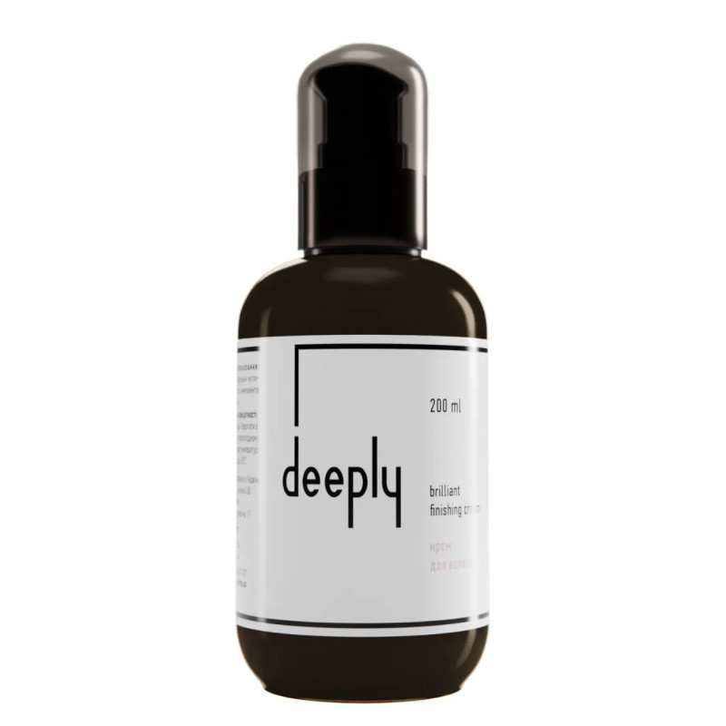Крем для волосся deeply brilliant finishing cream 200 мл