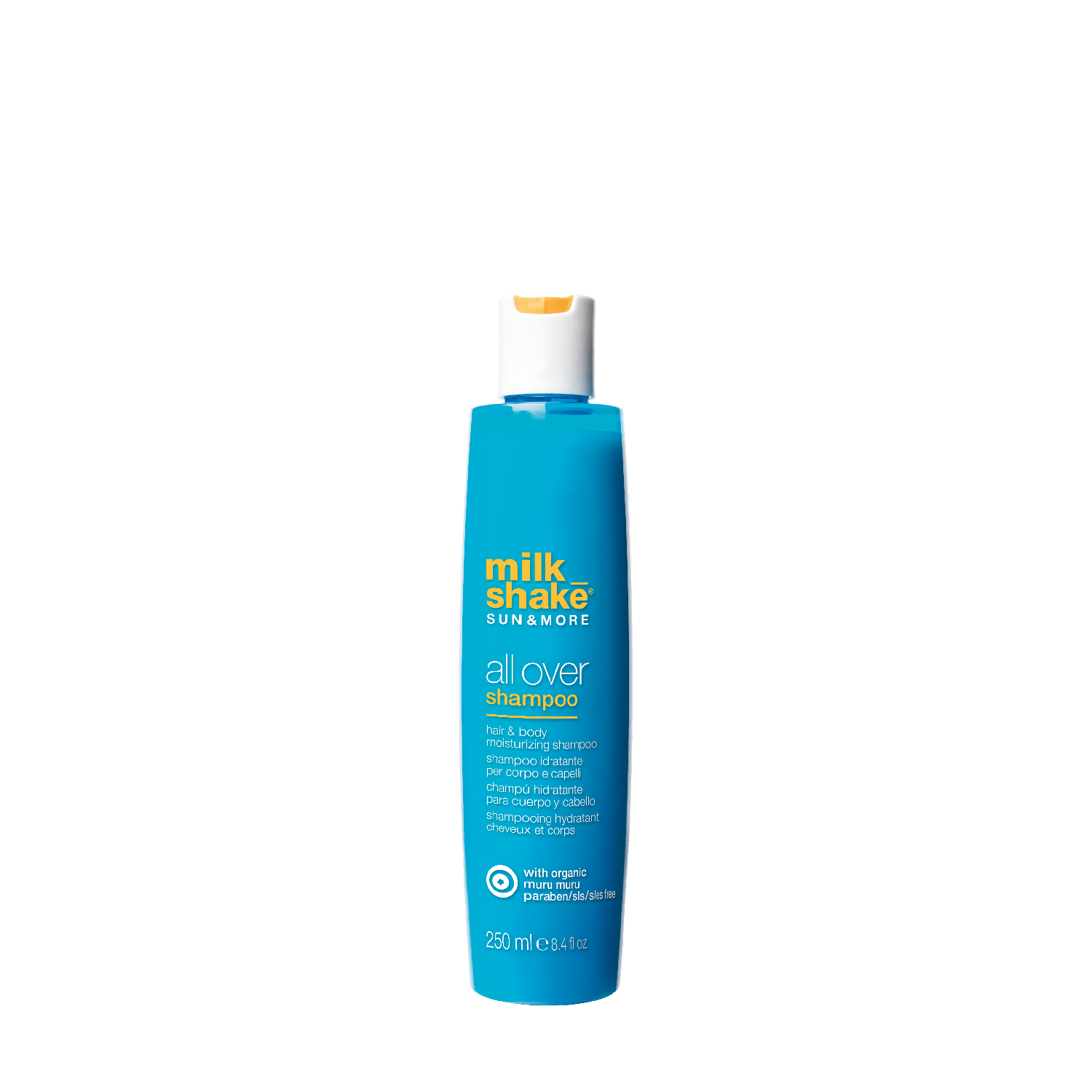Milk Shake Sun & More All Over Shampoo зволожуючий шампунь для волосся та тіла 250 мл